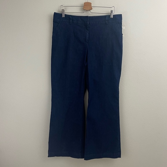 ATTENTION STRETCH CONTOURED WAIST BOOT CUT MODERN FIT DEEP BLUE JEANS SIZE 12 - Picture 8 of 8